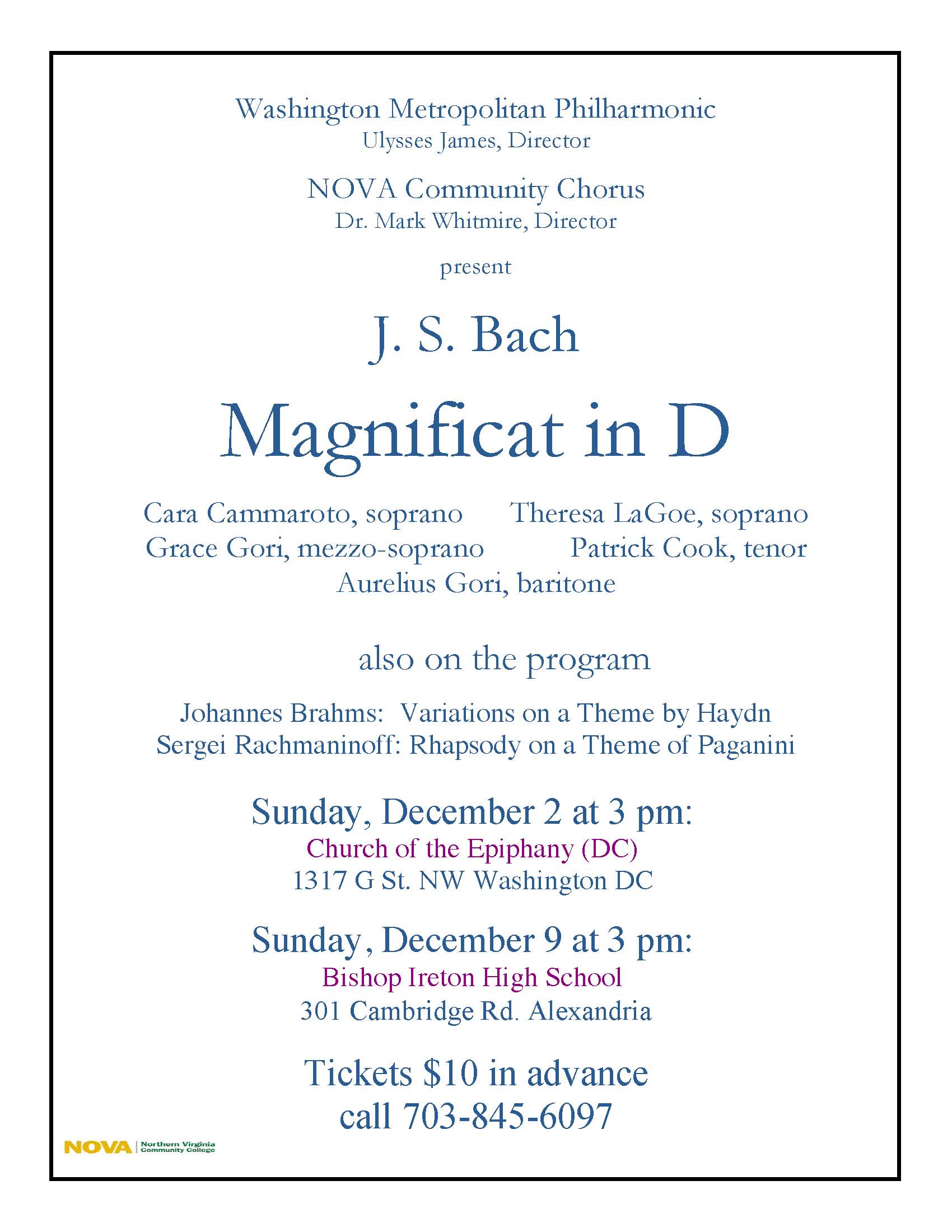 Magnificat flyer